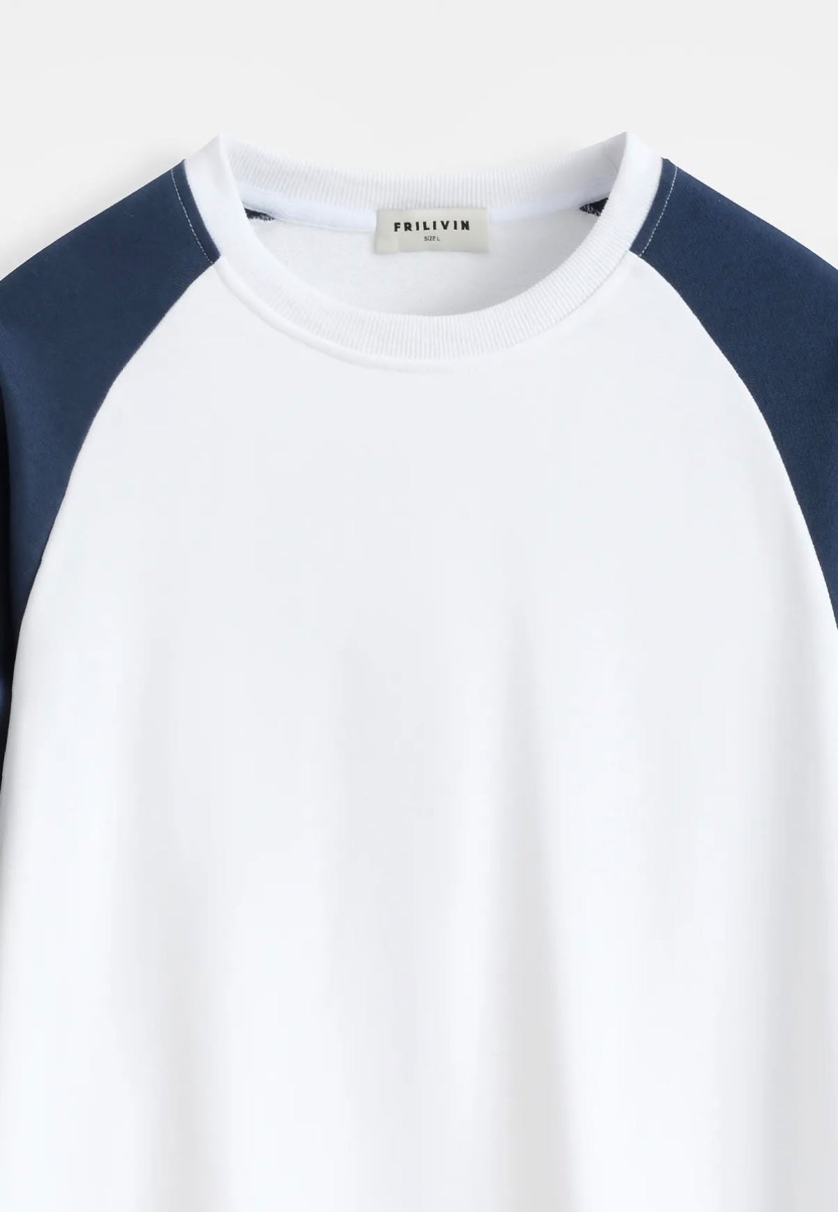 T-shirt Manches Longues Bleu