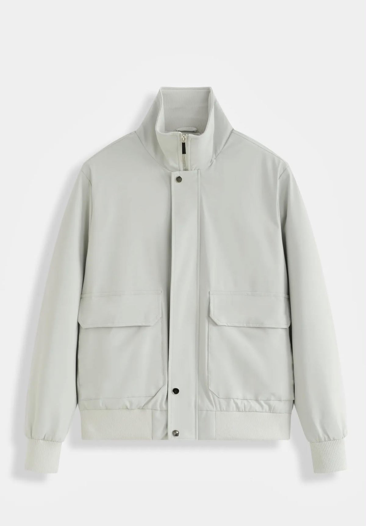Veste bomber a col montant