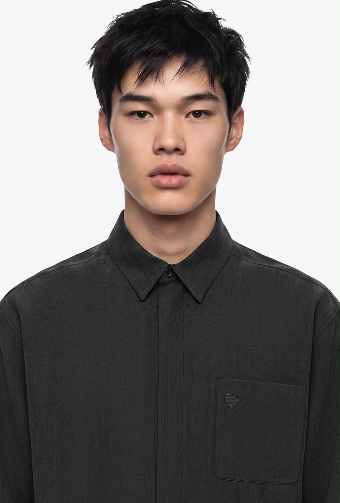 Chemise Twist Noir