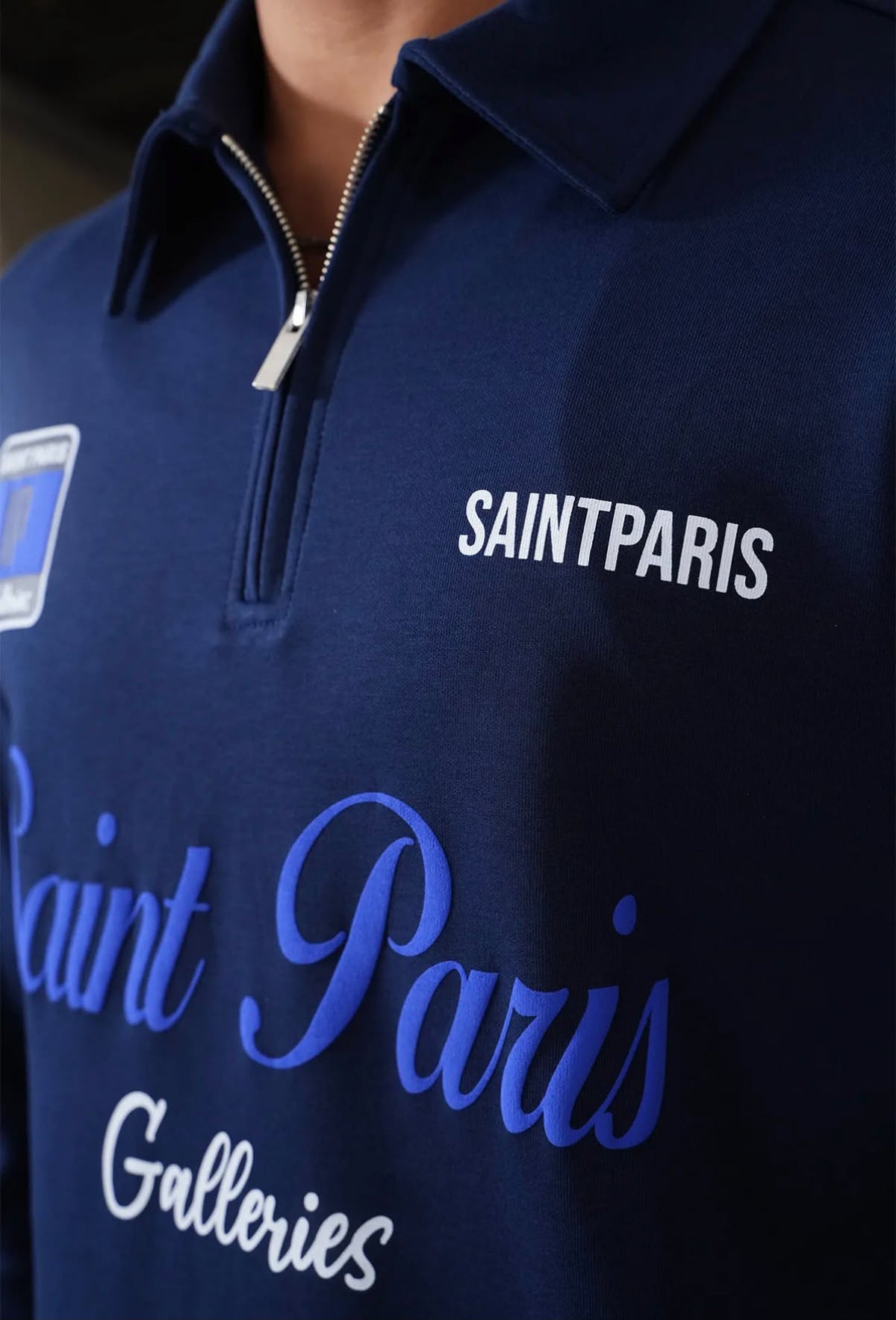 Pull Demi Zip Saint Paris
