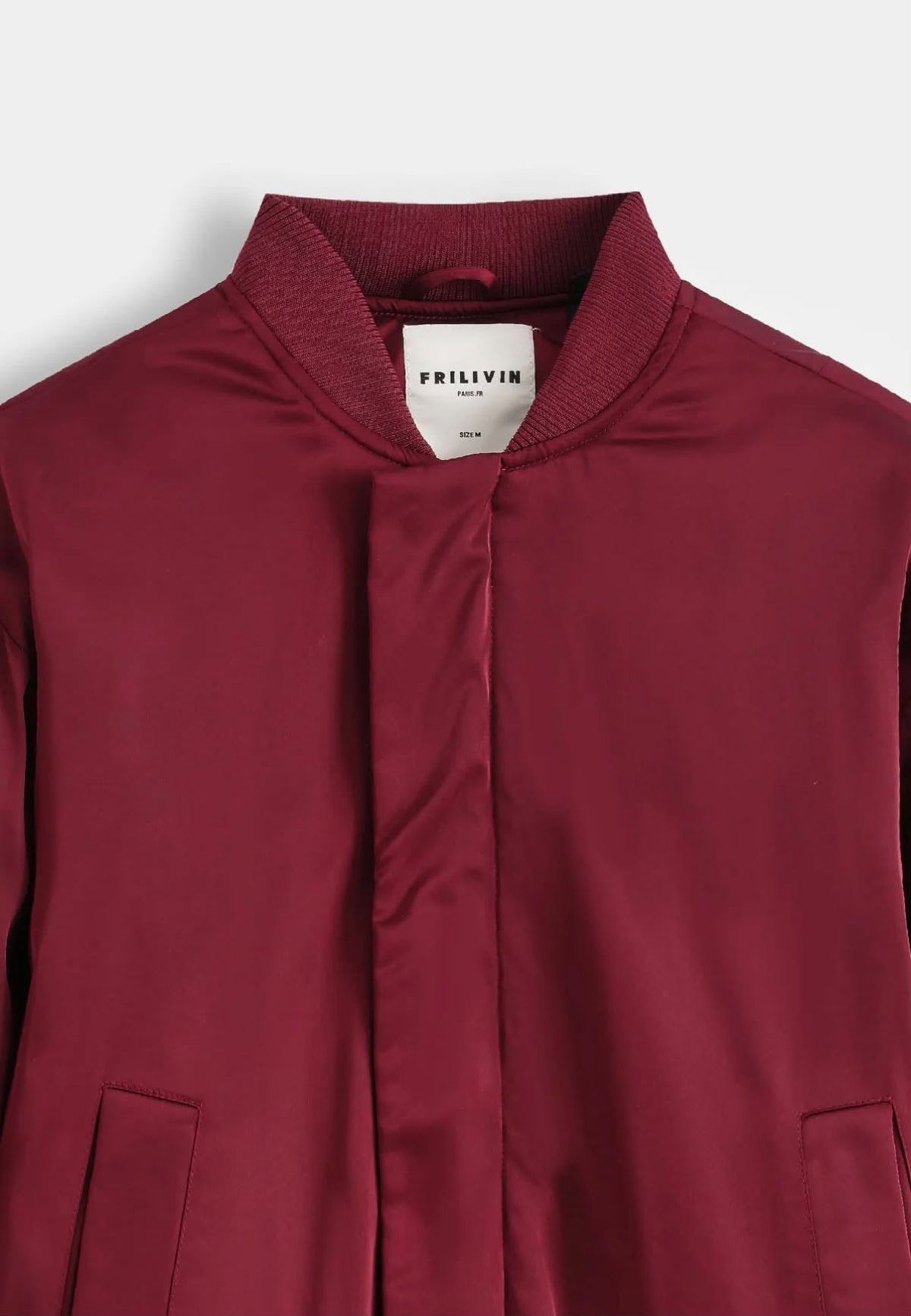 Bomber bordeaux