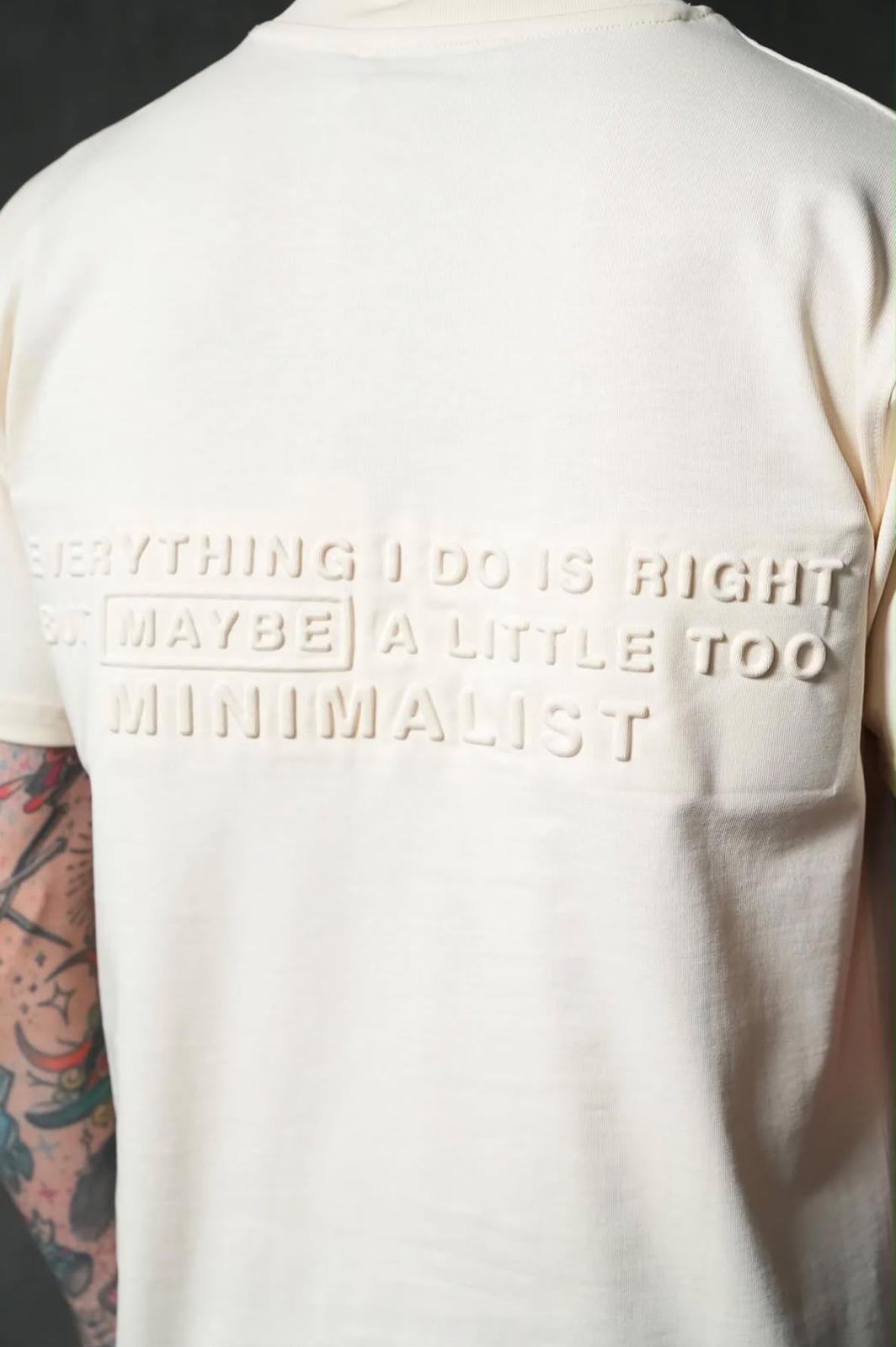 T-shirt Minimaliste
