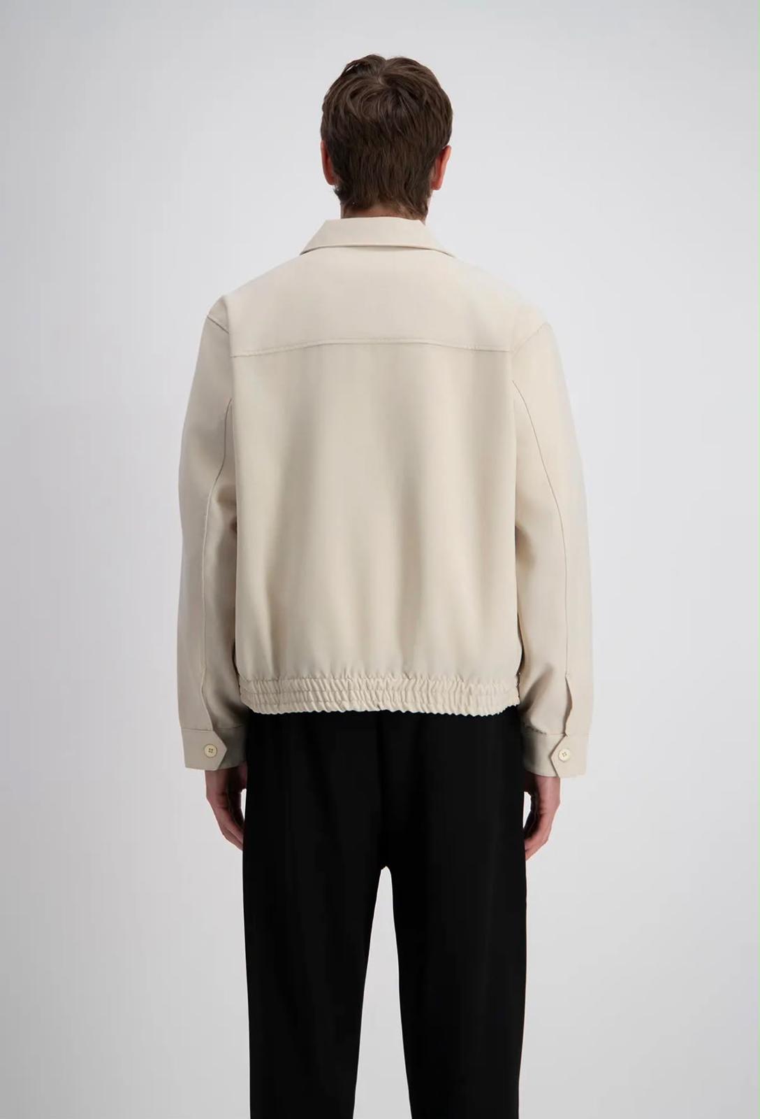Veste à Bouton Beige