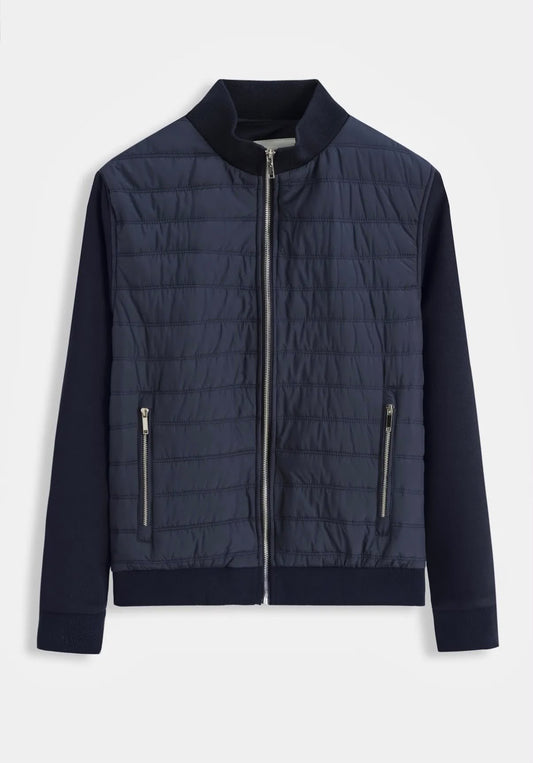Veste Full Zip Bleu