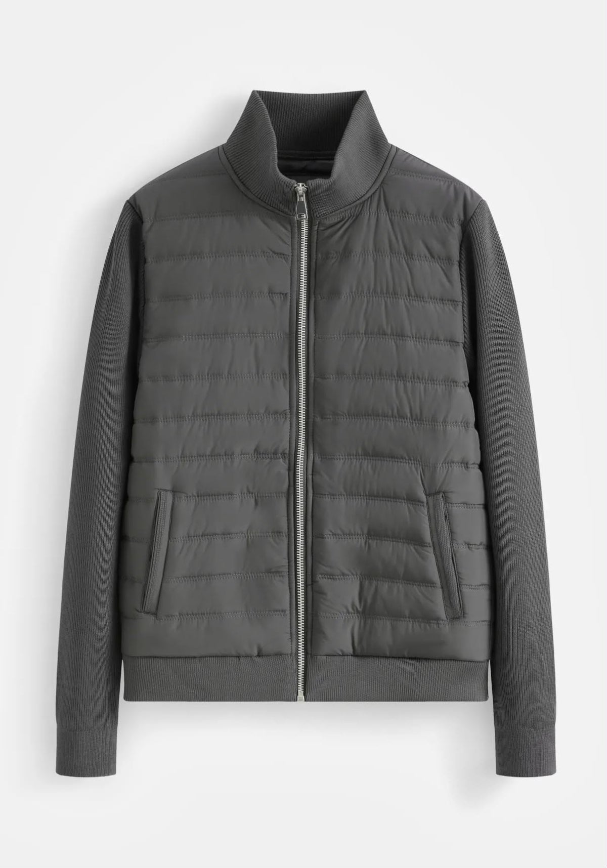 Veste Full Zip Gris