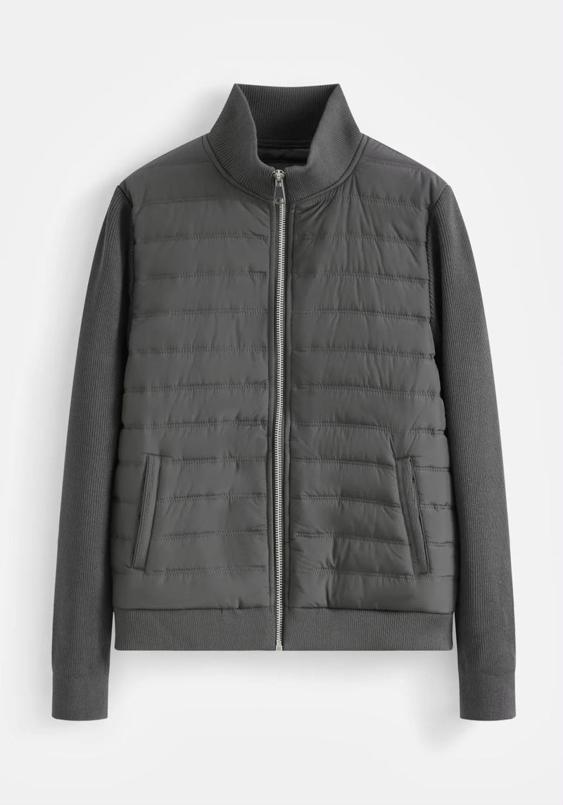 Veste Full Zip Gris