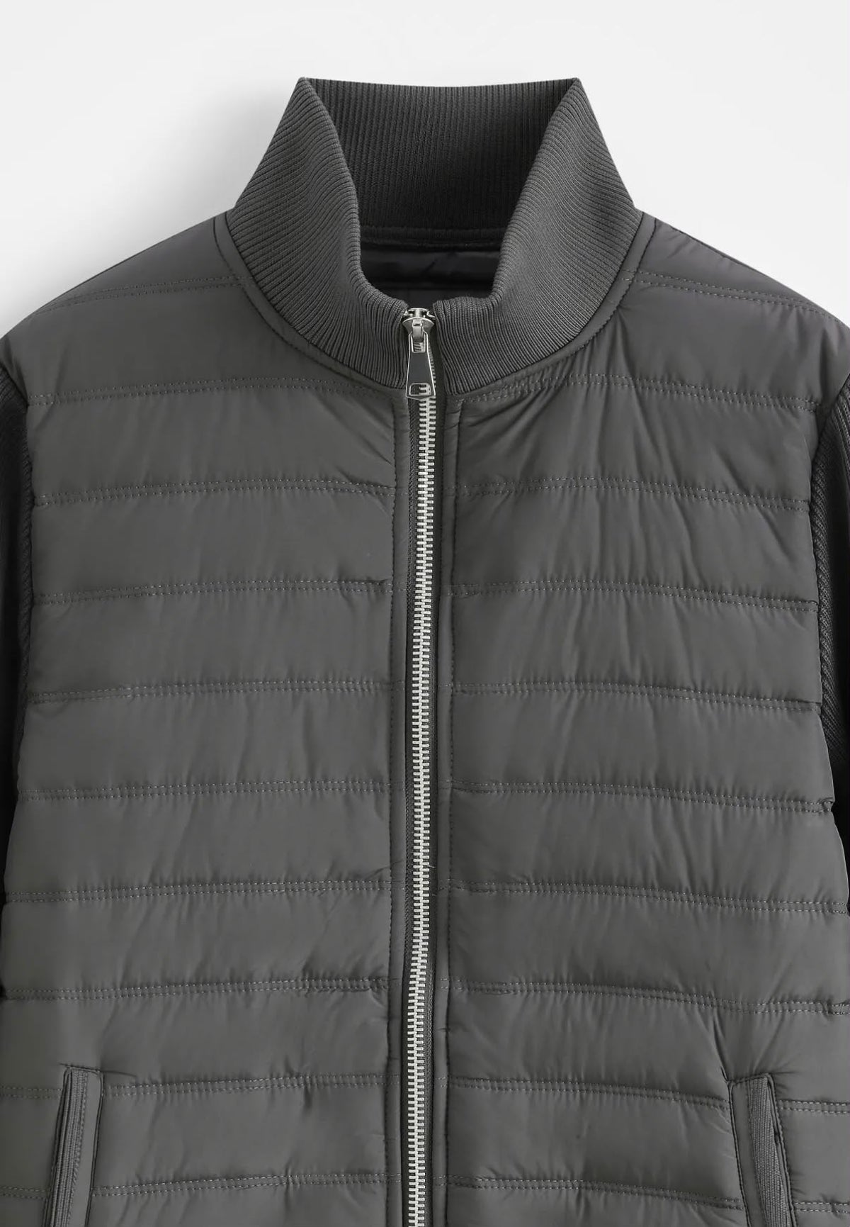 Veste Full Zip Gris